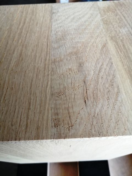 Chorus 51 Eiche geölt mit Kunstleder schwarz