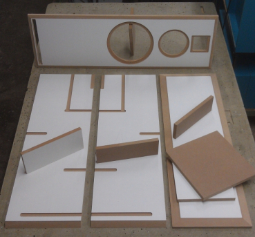 Duetta NG einteilig auf Gehrung Bausatz nach ADW inkl. Fase-Designfase Material lt. Auswahl