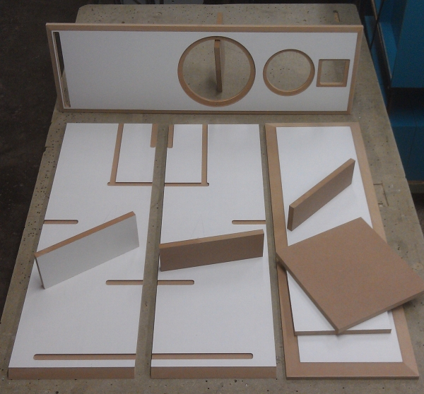Duetta NG einteilig auf Gehrung Bausatz nach ADW inkl. Fase-Designfase Material lt. Auswahl