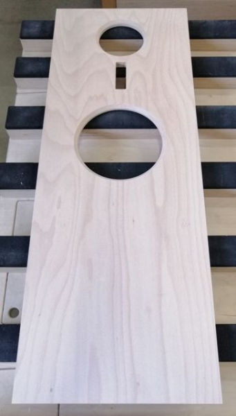 Flat Pack 29/3 Schallwand 1250*460 mm mit Fase Material lt. Auswahl