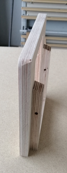 Referenz-T Holzaufbauteile für Hornaufsatz, nach Achenbach Akustik