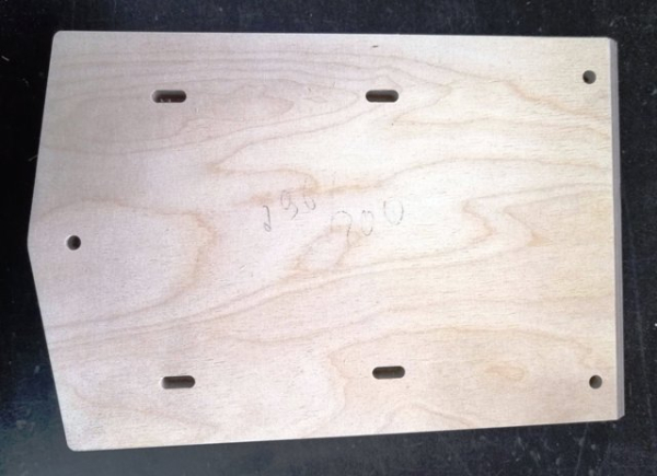 Referenz-T Holzaufbauteile für Hornaufsatz, nach Achenbach Akustik